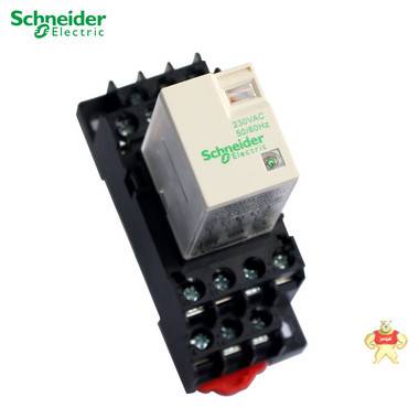 Schneider Electric/施耐德小型继电器RXM4LB2P7 AC230V RXM4LB2P7,工业元件,施耐德