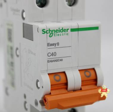 施耐德空气开关施耐德断路器 双极空开2PC40A EA9AN2C40 EA9AN2C40,施耐德,断路器