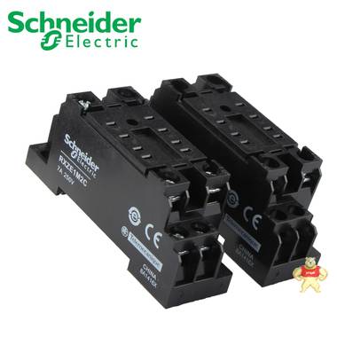 Schneider Electric/施耐德小型继电器底座RXZE1M2C 8插孔 底座RXZE1M2C,工业元件,施耐德