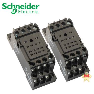 Schneider Electric/施耐德小型继电器底座RXZE1M4C 14插孔 RXZE1M4C,工业元件,施耐德
