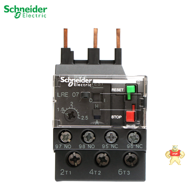 Schneider Electric/施耐德热过载继电器LRE07N 1.6-2.5A 热过载继电器LRD07C,工业元件,施耐德