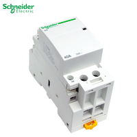 施耐德交流接触器iCT-2P 40A2NO二常开AC220V家用建筑用