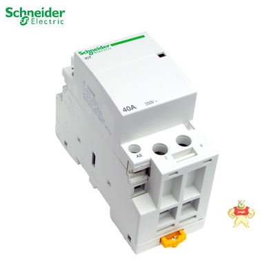 施耐德交流接触器iCT-2P 40A2NO二常开AC220V家用建筑用 iCT系列标准接触器,工业元件,施耐德