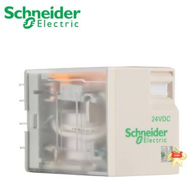 Schneider Electric/施耐德小型继电器 RXM4LB2BD DC24v14脚 RXM4LB2BD,工业元件,施耐德