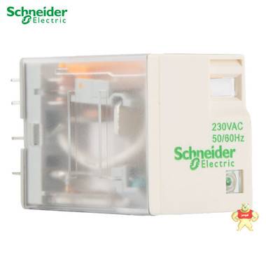 Schneider Electric/施耐德小型继电器RXM4LB2P7 AC230V RXM4LB2P7,工业元件,施耐德