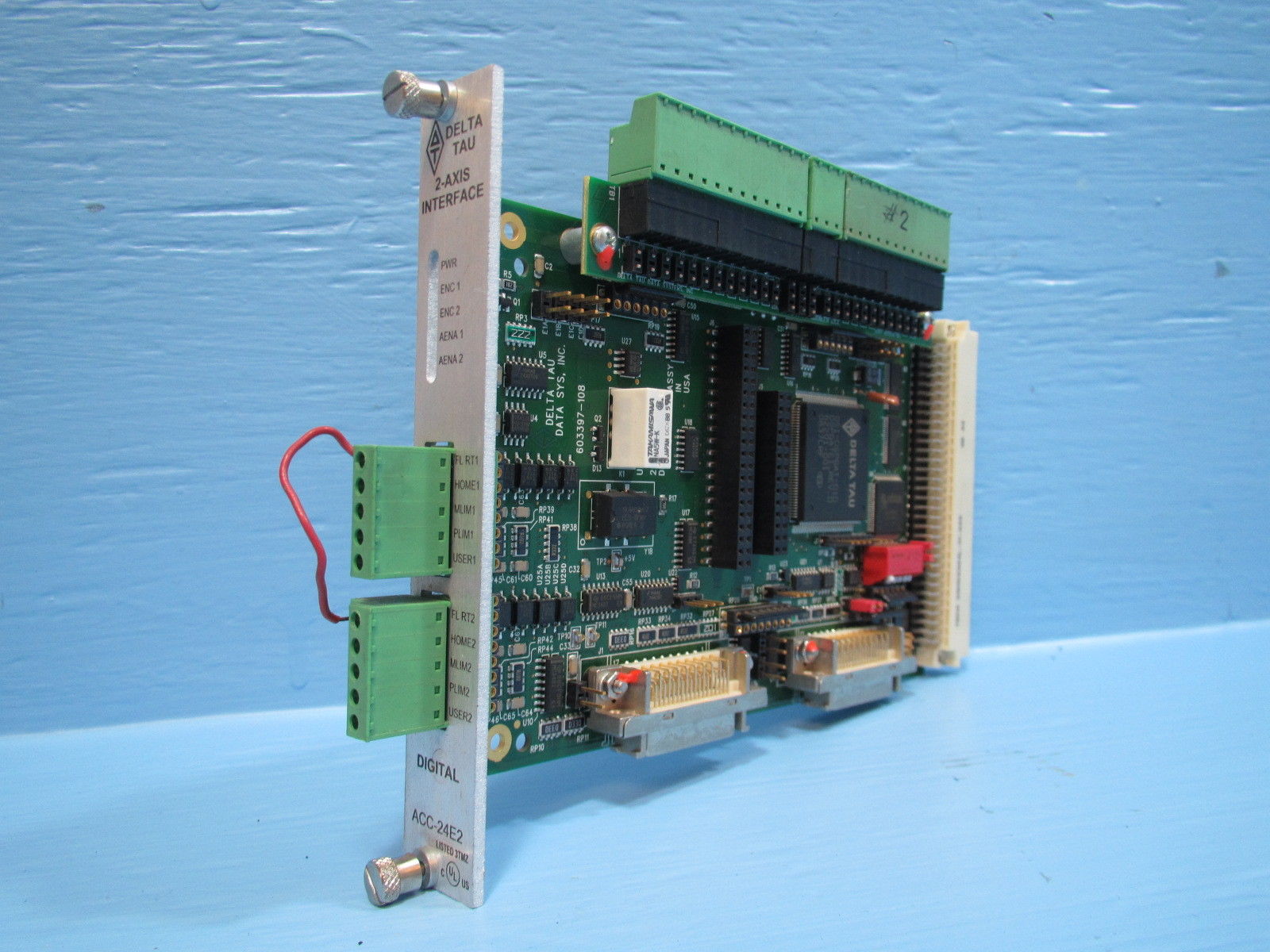 Delta Tau UMAC Turbo 2 Axis Interface 603397-108 PLC Module 