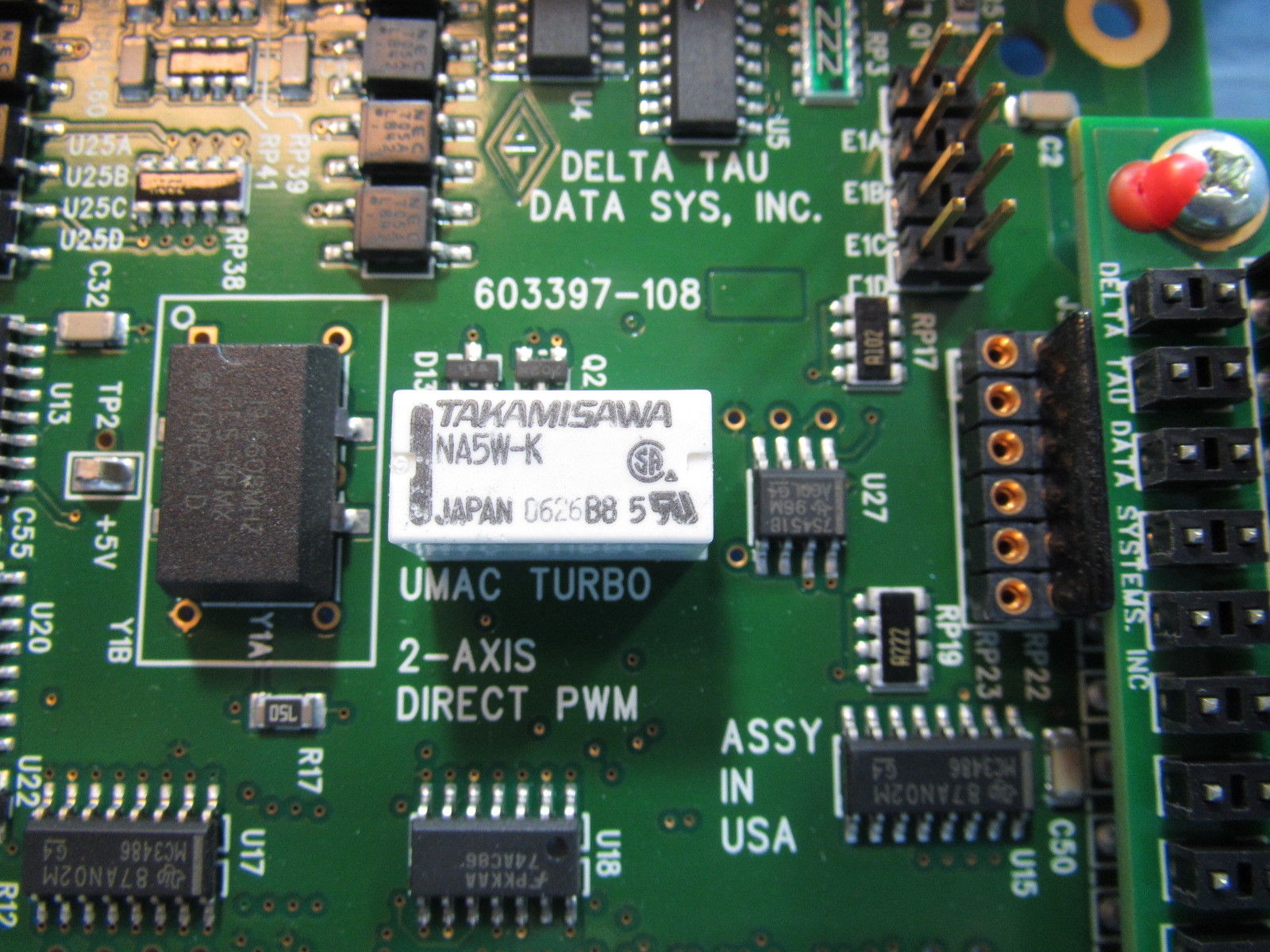 Delta Tau UMAC Turbo 2 Axis Interface 603397-108 PLC Module 
