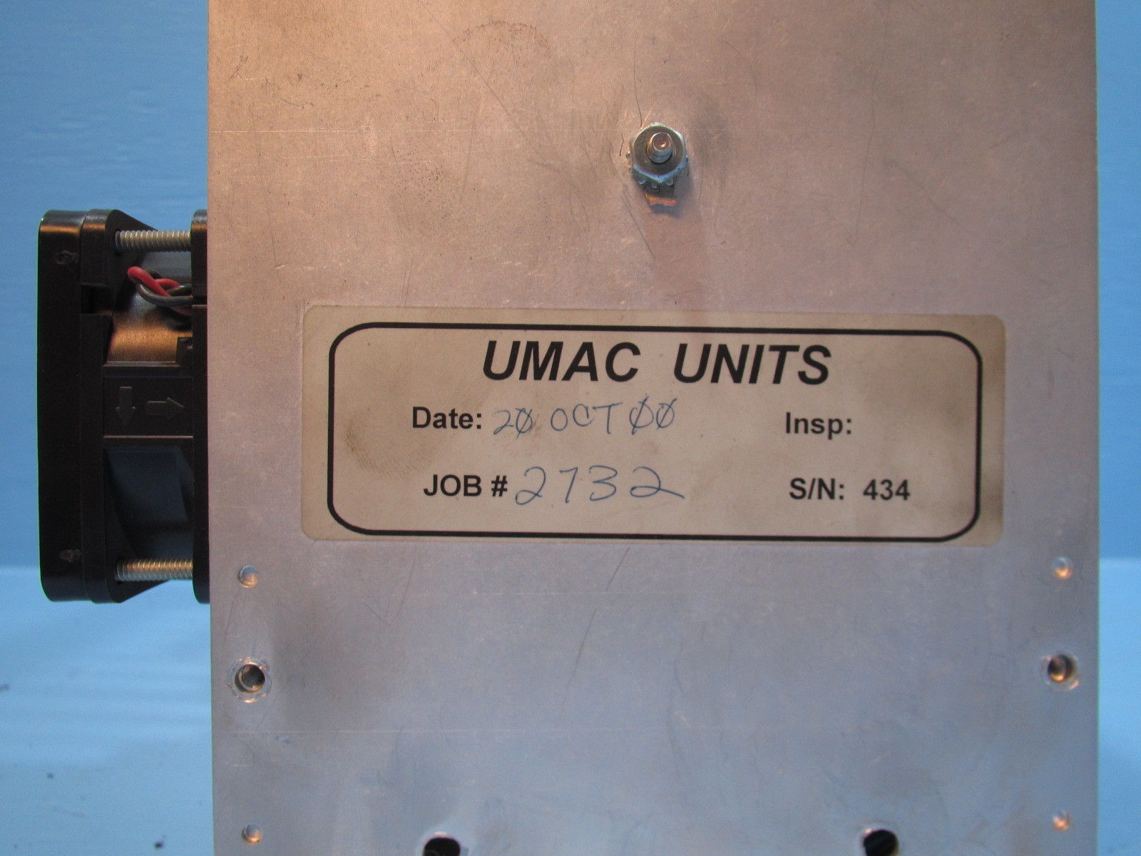 Delta Tau U MAC 603465-550 Rack Chassis PLC Module Universal