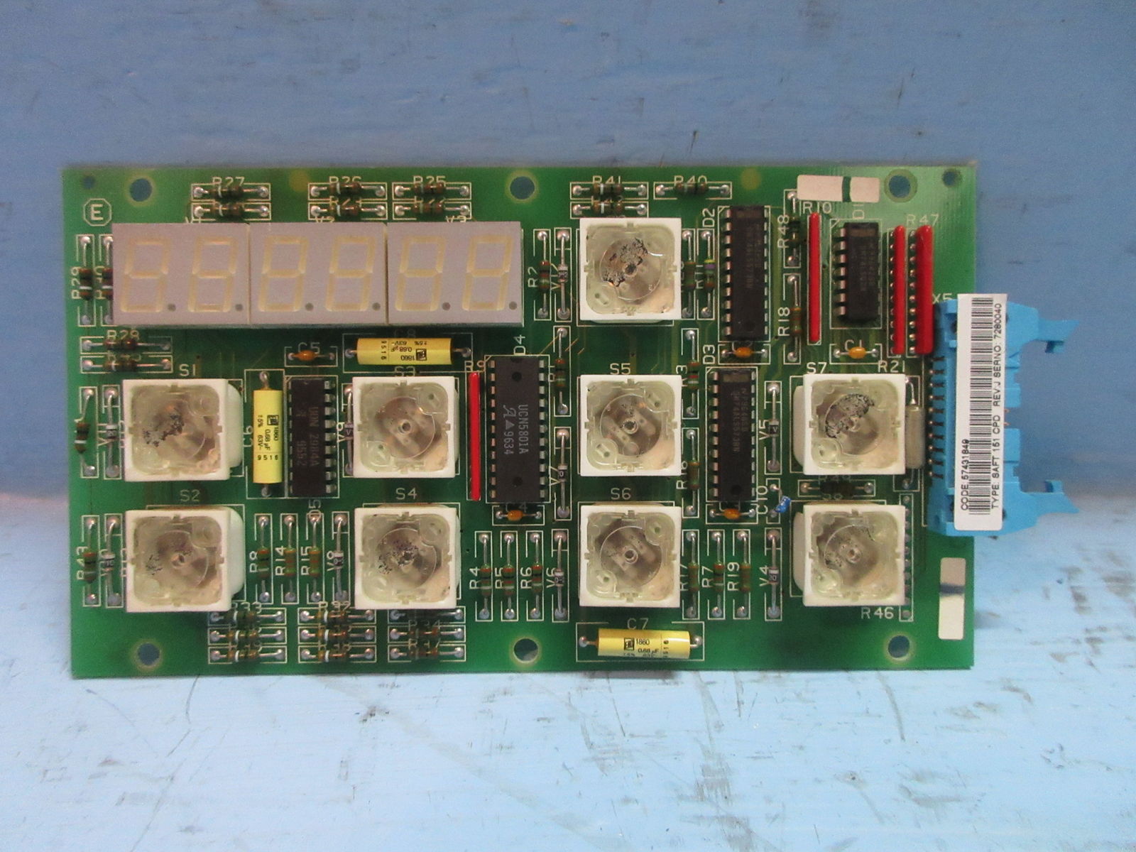 Stromberg 5761198-7E Control Card ABB SAFT-151-CPD PLC Contr