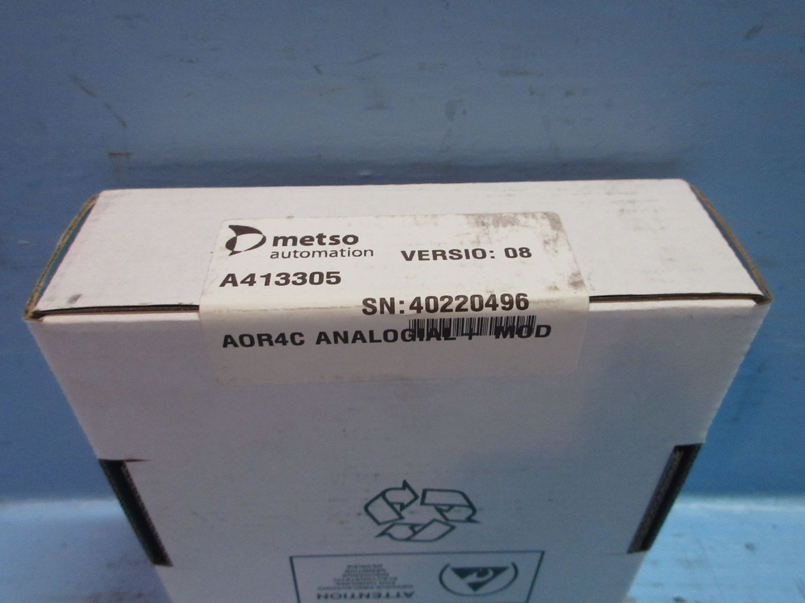 New Metso Automation Valmet AOR4C Analogial Module A413305 M