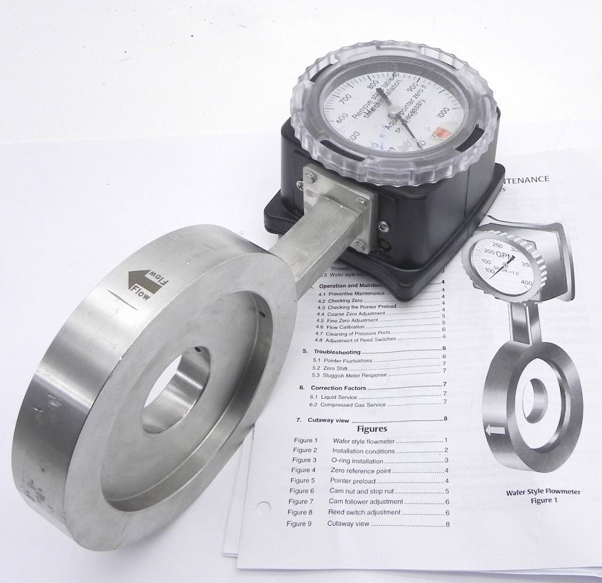 Kobold Wafer Flowmeter RCM-5334D1S2-VUR Mint Condition