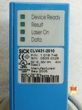 Sick CLV431-2010 Barcodescanner 1016746 CLV431-2010,施克,PLC