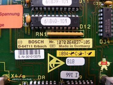 Bosch M601 Zentraleinheit 1070064837-105   - ungebraucht! - 1070064837-105,Bosch,PLC