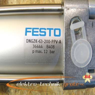 费斯托 DNGZK-63-200-PPV-A Zylinder 36444   - ungebraucht! - DNGZK-63-200-PPV,费斯托,PLC