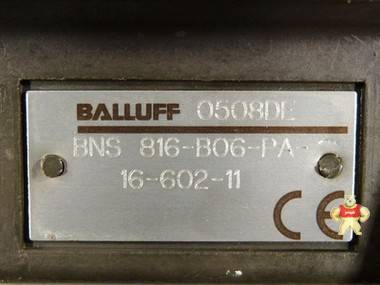 Balluff BNS 816-B06-PA-16-602-11 Reihenpositionsschalter 816-B06-PA-16-602-11,巴鲁夫,PLC