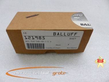 Balluff BES 516-346-H2-Y-S 4 N?herungsschalter 121985 VPE=5  516-346-H2-Y,巴鲁夫,PLC