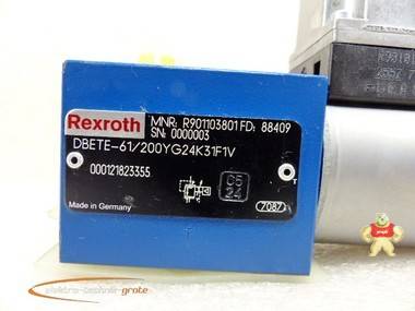 Bosch Rexroth DBETE-61/200YG24K31F1V Druckbegrenzungsventil  DBETE-61,Bosch,PLC