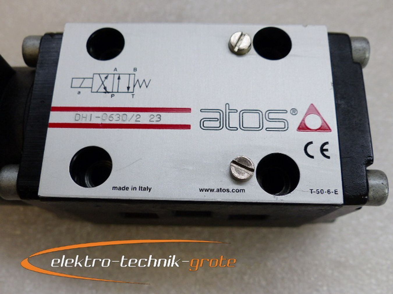 Atos DHI-0630/2 23 Wegeventil mit 1 Stck. SP-COI-110/50/60/8