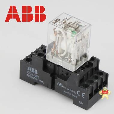原装ABB小型继电器CR-MX024DC2L DC24V8只扁形针脚中间继电器现货 ABB,CR-MX024DC2L