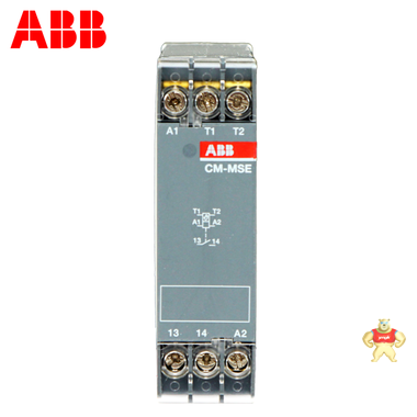 【ABB继电器】PTC热敏电阻继电器CM-MSE，输出1no，自动复位 ABB,CM-MSE