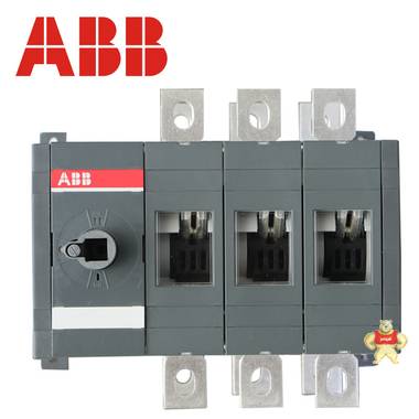 ABB双电源转换开关OT400E03CP 双电源切换装置PC级手动式三极400A ABB,OT400E03CP
