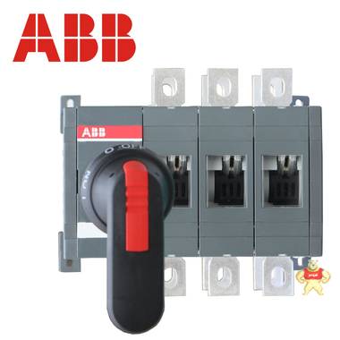 ABB双电源转换开关OT400E03CP 双电源切换装置PC级手动式三极400A ABB,OT400E03CP