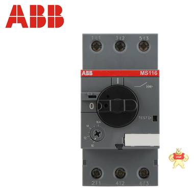 ABB电动机保护器 MS116-16 马达控制 断路器 原装现货12-16A ABB,MS116-16