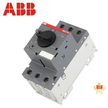 ABB电动机保护器 MS116-16 马达控制 断路器 原装现货12-16A ABB,MS116-16