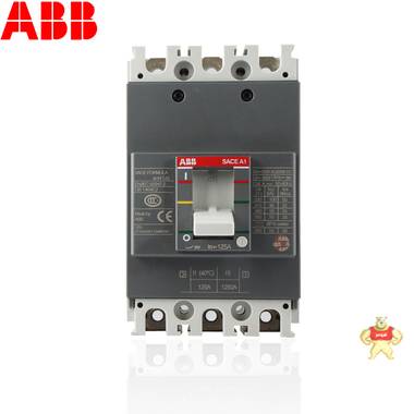 【ABB塑壳断路器】 A1N125 TMF 3P 125A  空气开关 原装现货 各种规格 ABB,A1N125