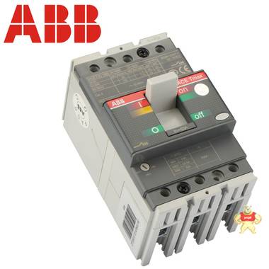 【ABB塑壳断路器】T1C160-63A 3P/4P空气开关3档调节电流63A100A包邮 ABB,T1C160,ABB塑壳断路器