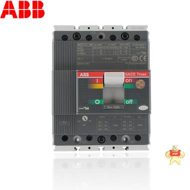 【ABB塑壳断路器】T1C160-63A 3P/4P空气开关3档调节电流63A100A包邮 ABB,T1C160,ABB塑壳断路器