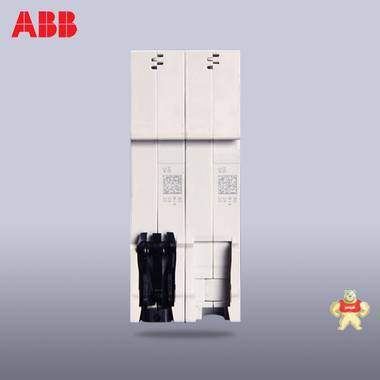 ABB小型断路器双进双出空气开关2P8A双极空开开关SH202-C8 德州仪器电源专营 ABB,SH202-C8