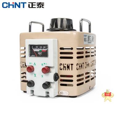 正泰单相调压器2000w 220v TDGC2-2kva可调接触式调压器0-250v 正泰,全新,变压器