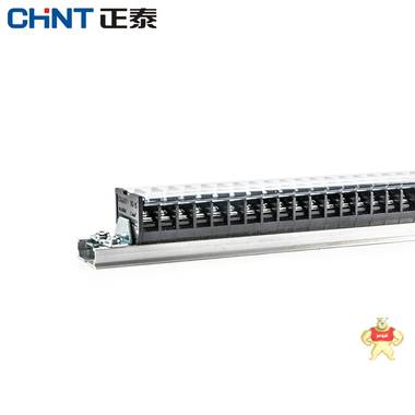 正泰導(dǎo)軌式接線端子電線連接器15A 30位接線排 端子排板TD-1530 正泰,全新,接線端子