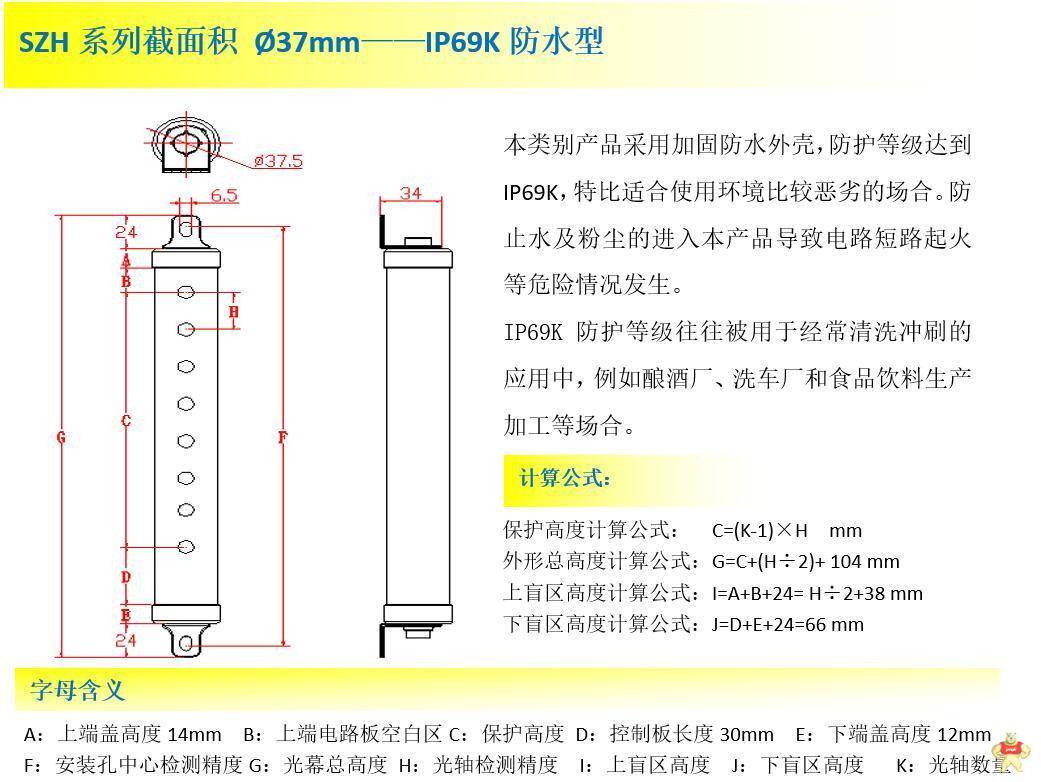 IP67防水 安全光幕 高速安全光栅 抗干扰安全光幕 小型安全光幕 安全光幕,安全光栅,防水,抗干扰,IP67