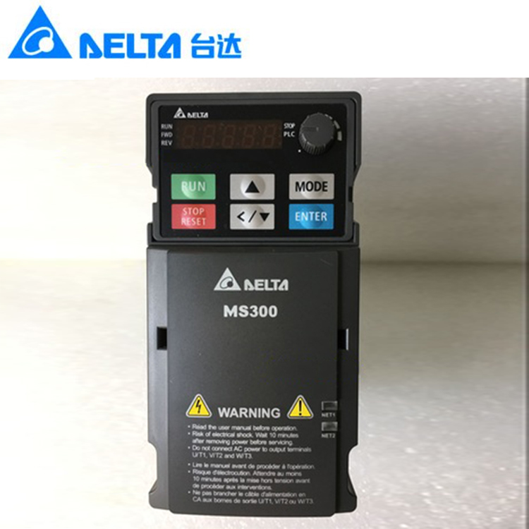 台达变频器750W全新原装现货MS300系列VFD4A8MS21ANSAA