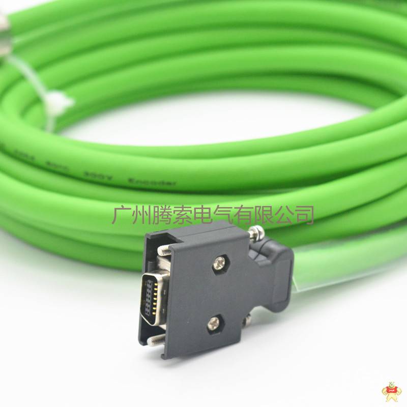 西门子V90伺服电机 高惯量增量型编码器电缆3米 6FX3002-2CT12-1AD0 6FX3002-2CT12-1AD0,6FX3002-2CT12,西门子V90编码器电缆,增量型编码器线,V90伺服电缆