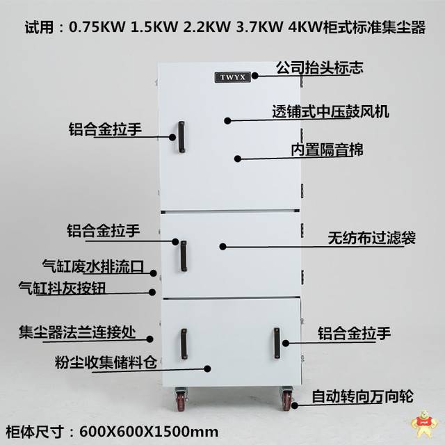 脉冲工业吸尘器 金属粉尘工业吸尘器 工业吸尘器,工业集尘机,脉冲吸尘器,磨床吸尘器