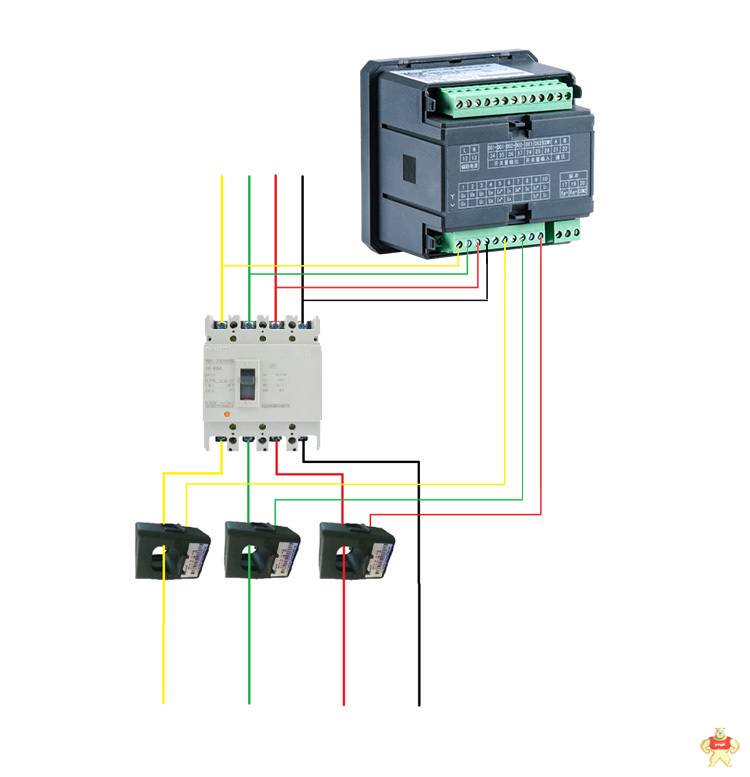 安科瑞多功能电表 AEM96/FC嵌入式安装 带通讯复费率统计 