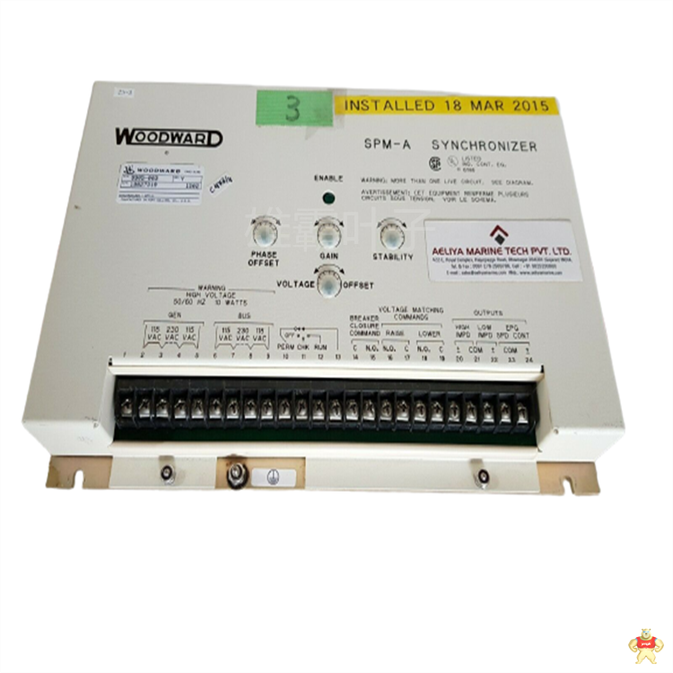 WOODWARD 8272-582控制模块 转速控制器 调速器 电源模块 超速保护器 质保一年 8272-582,通讯模块,编程器,输出模块,压力转换器