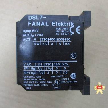 FANAL DSL7-10 PLC系统备件 智能自动化工控 PLC系统备件