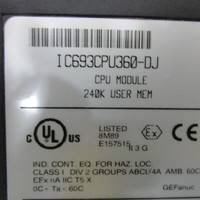 美国GE IC693CPU360dj 模块 智能自动化工控