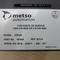 METSOAUTOMATION IOP320 PLC系统备件 智能自动化工控