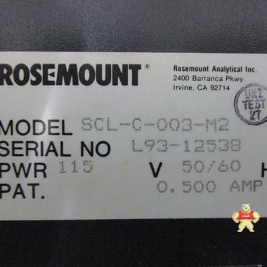 ROSEMOUNT SCL-C-003-M2 PLC系统备件 智能自动化工控 PLC系统备件