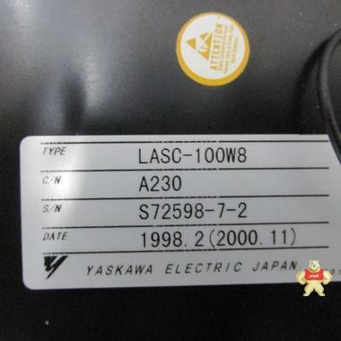 YASKAWA LASC-100W8 PLC系统备件 智能自动化工控 PLC系统备件
