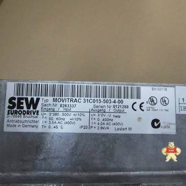 SEW 31C015-503-4-00 变频器 变频器