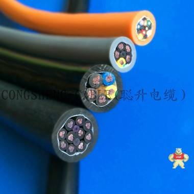 抗扭拖链电缆、柔性防拖拽耐弯曲TRVV4x6电缆生产厂家 拖链电缆