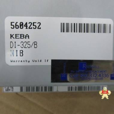 KEBA DI325 PLC系统备件 智能自动化工控 PLC系统备件