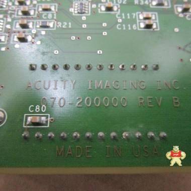 ACUITYIMAGINGINC 070-200000 PLC系统备件 智能自动化工控 PLC系统备件