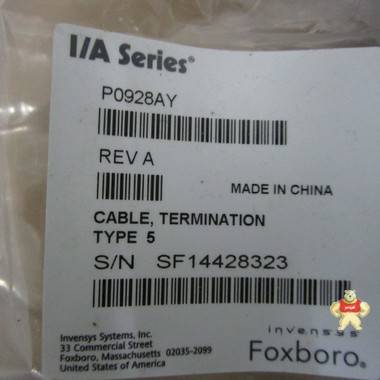 FOXBORO P0928AY 卡件 智能自动化工控 卡件